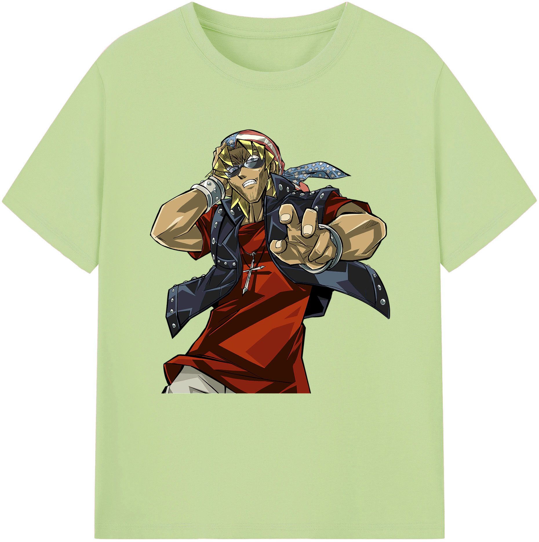 （画像用） 遊☆戯☆王 Yu-Gi-Oh! 綿100％半袖Tシャツ（フロントプリント）